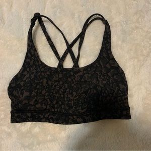 lululemon | Energy Bra - Wild Thing Camo Brown